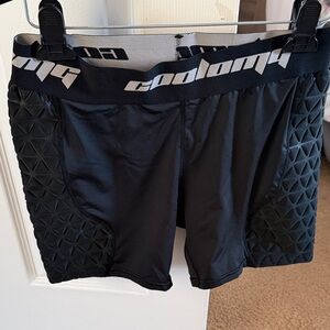 Women’s Padded Black Compression Shorts